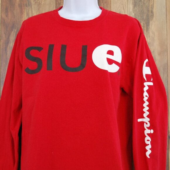 Champion Athletic SIUe Southern Illinois University Edwardsville Long Sleeve Tee - Picture 2 of 4